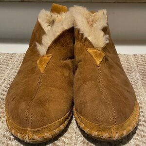 Cozy Brown Moccasin Slippers